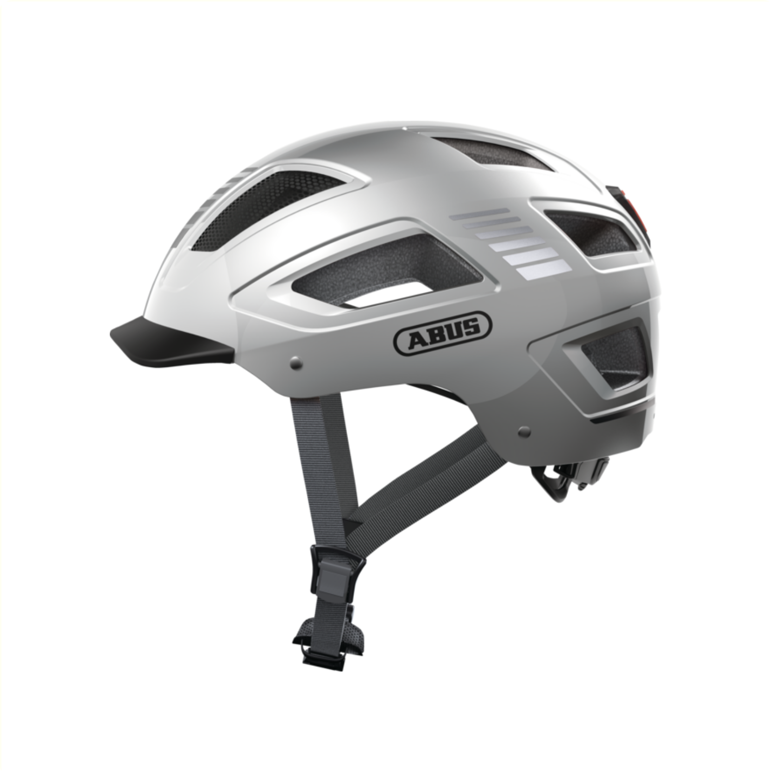 Abus Hyban 2.0 helm M (52-58 cm) Zilver