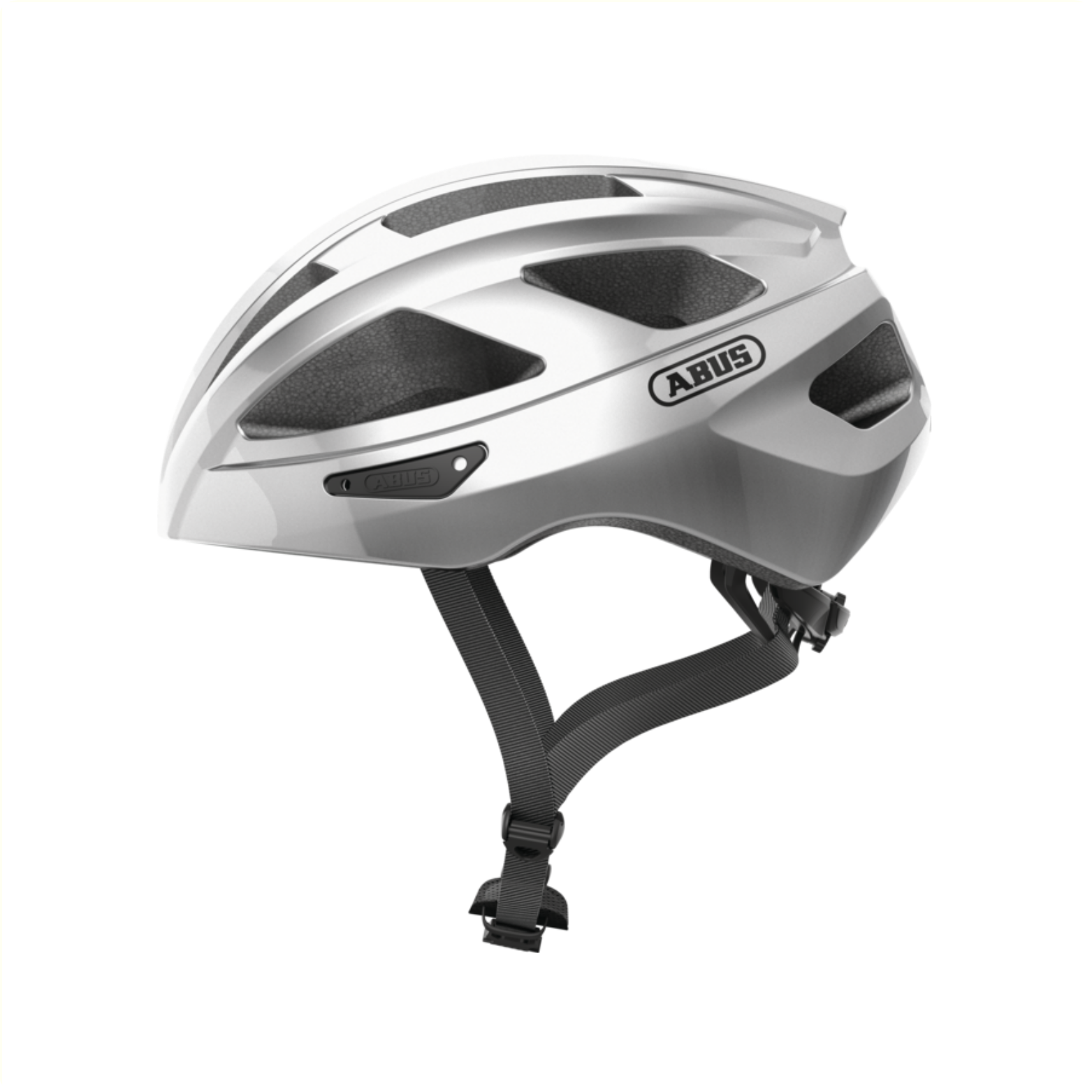 Abus Macator helm L (58-62 cm) Zilver