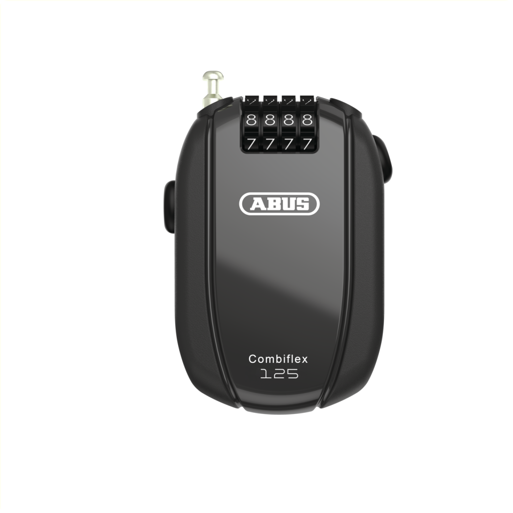 Abus Combiflex break 125 kabelslot Zwart