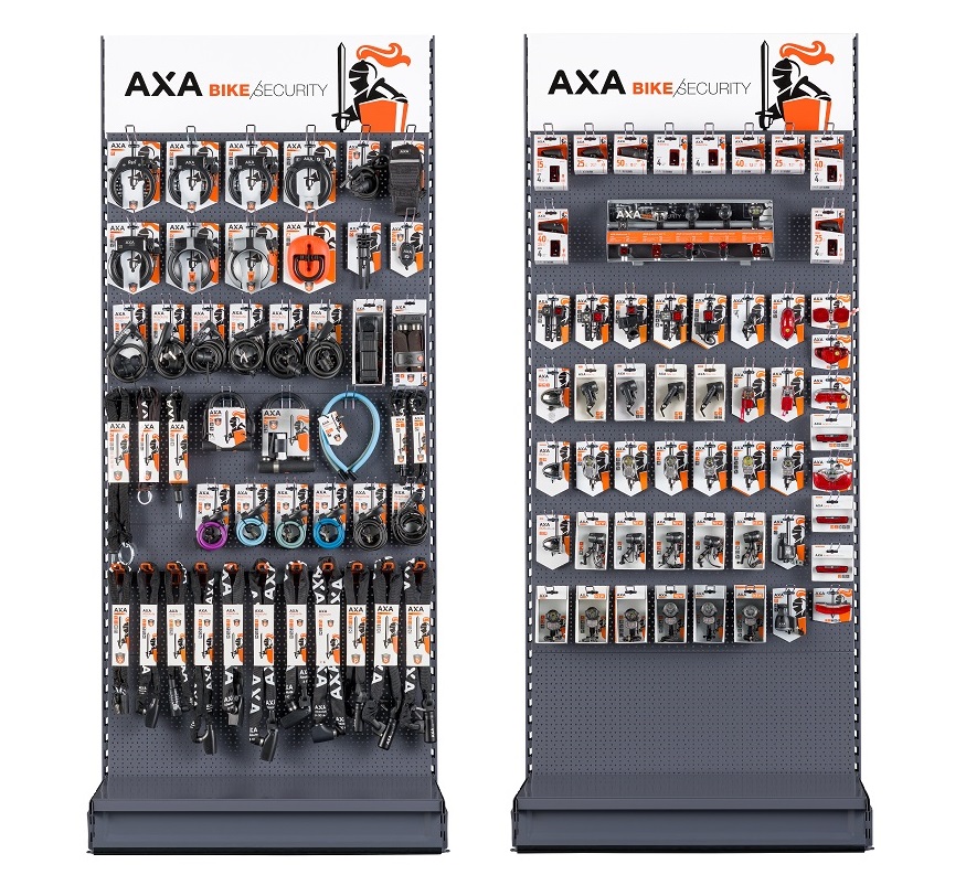 Axa schap slot en verlichting groot met een combi van verlichting en sloten 200x200 cm