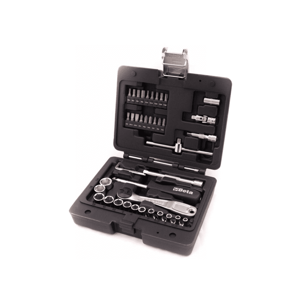 Beta Easy dopsleutelset 1/4" 42 delig.