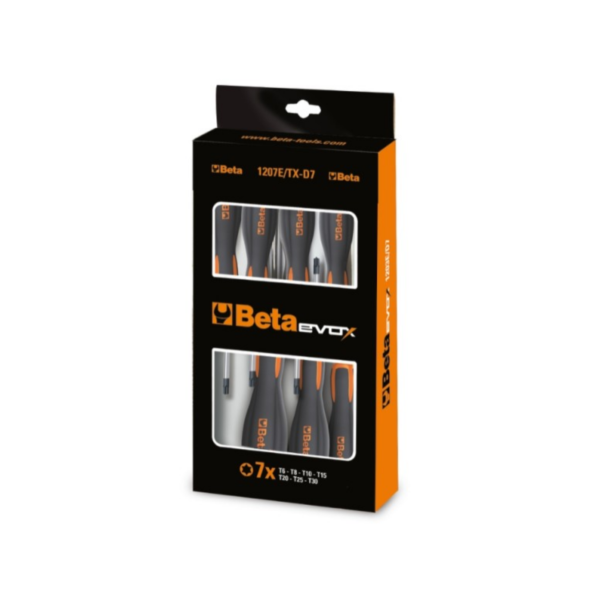 Beta Evox Torx schroevendraaierset 7 delig.