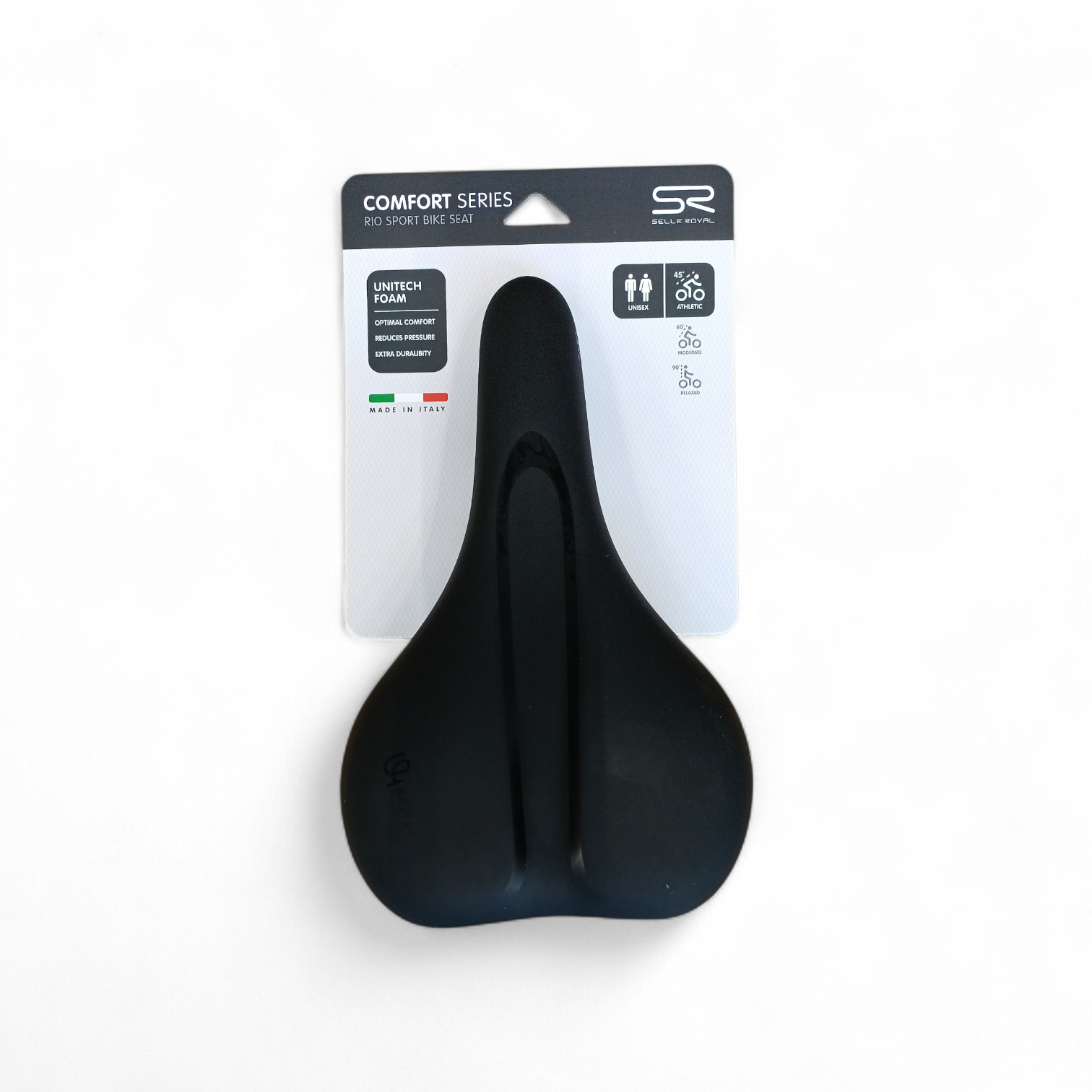 Selle Royal zadel Rio Sport  Unisex zwart