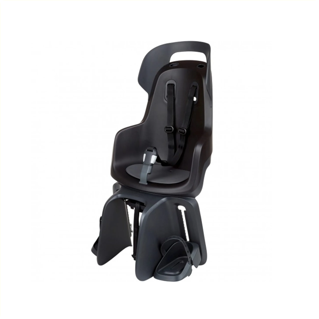 Bobike Go Maxi achterzitje, MIK-HD drager bevestiging. Kleur: Urban Black