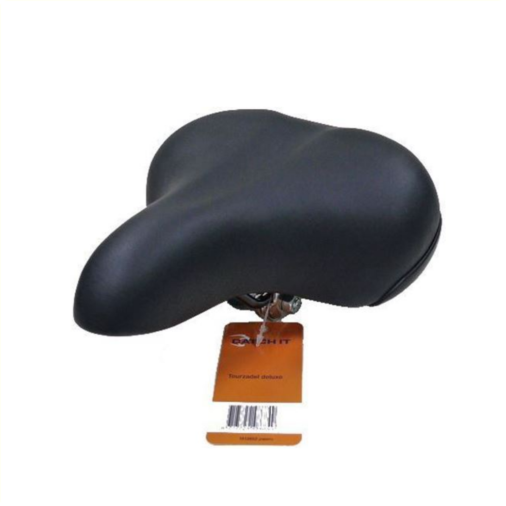 Mirage Zadel Comfort zwart, inclusief strop