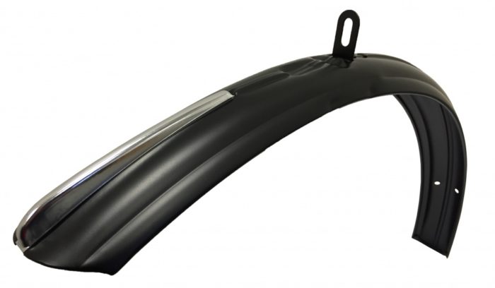 Voorspatbord 28x1 1/2 Mat zwart