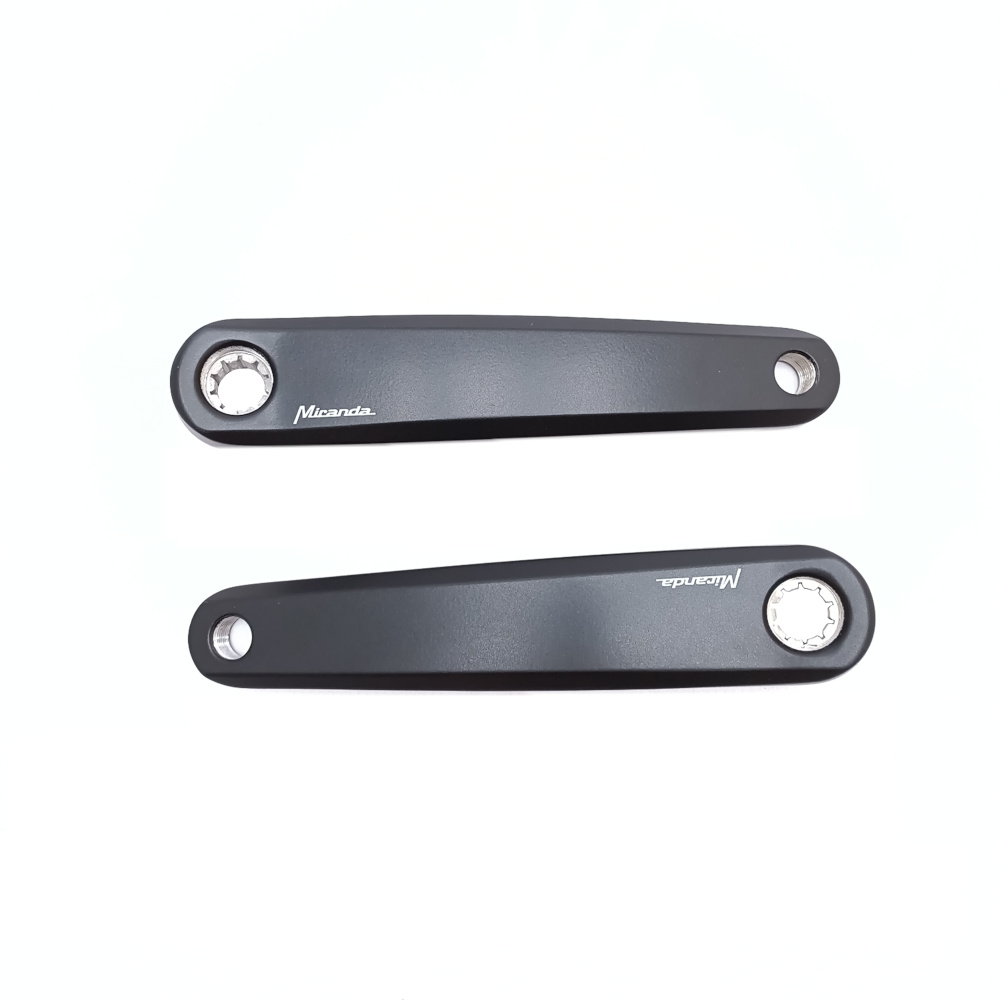 Miranda Delta crank L+R 170mm, Bosch3, BNI, zwart