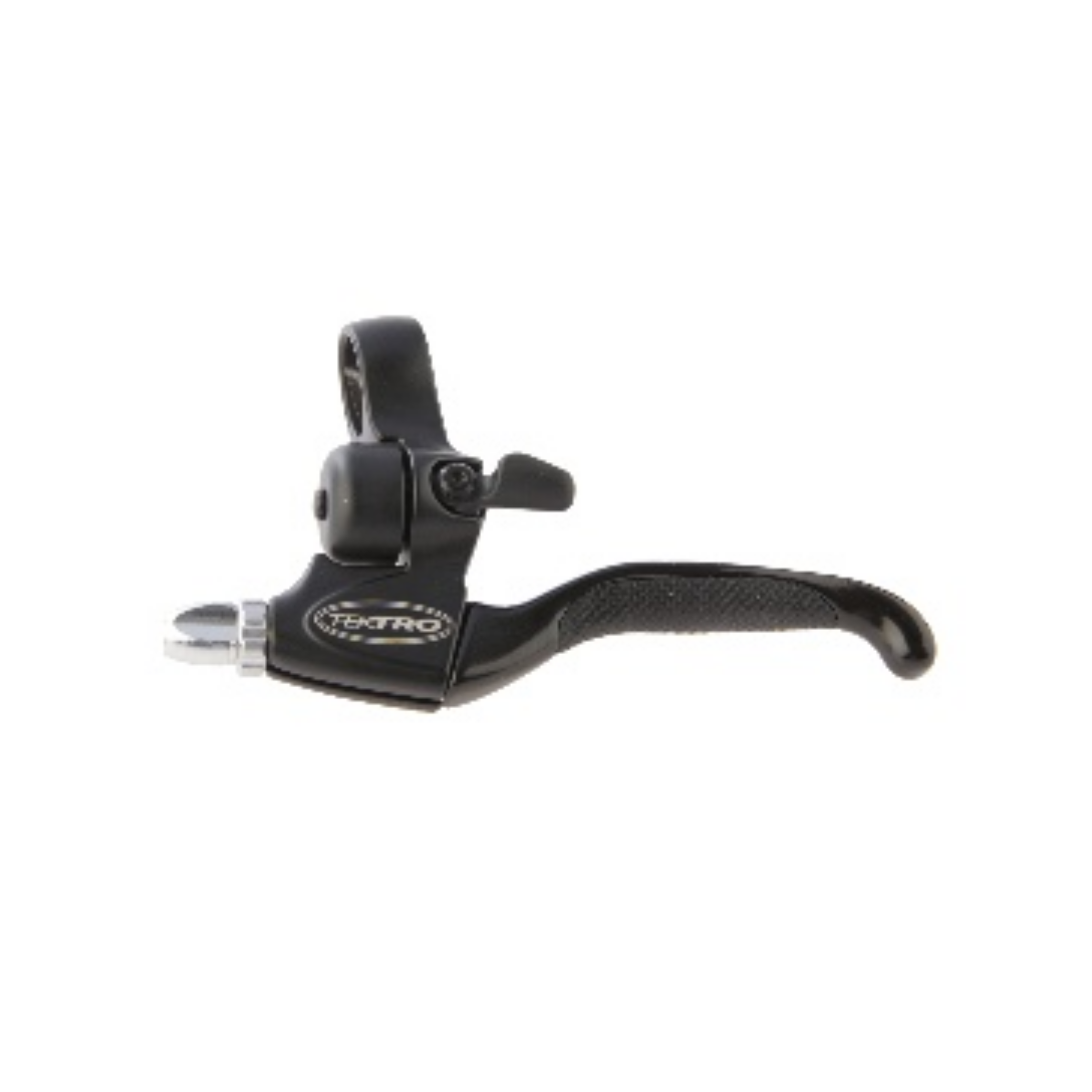 Tektro CL535F-TS V-brake remgreep 4-vinger links zwart/zwart met bel