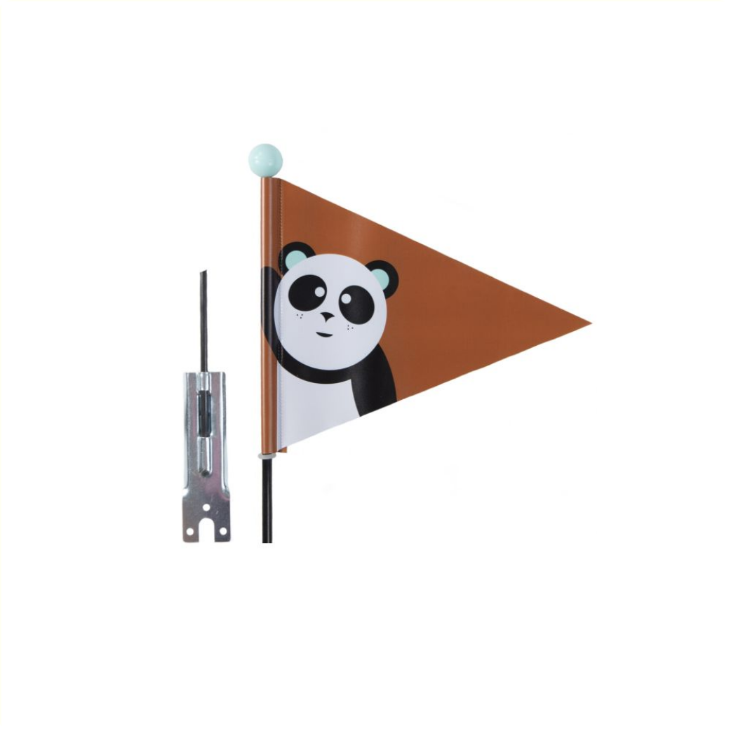 PexKids fietsvlag Panda. Deelbaar