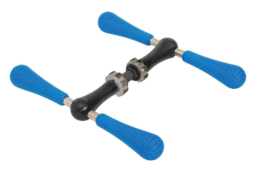 Cyclus Trapasdraadsnijgereedschap PROFI voor het nasnijden T47 bracketdraad.
Inclusief hoogwaardige snijijzers