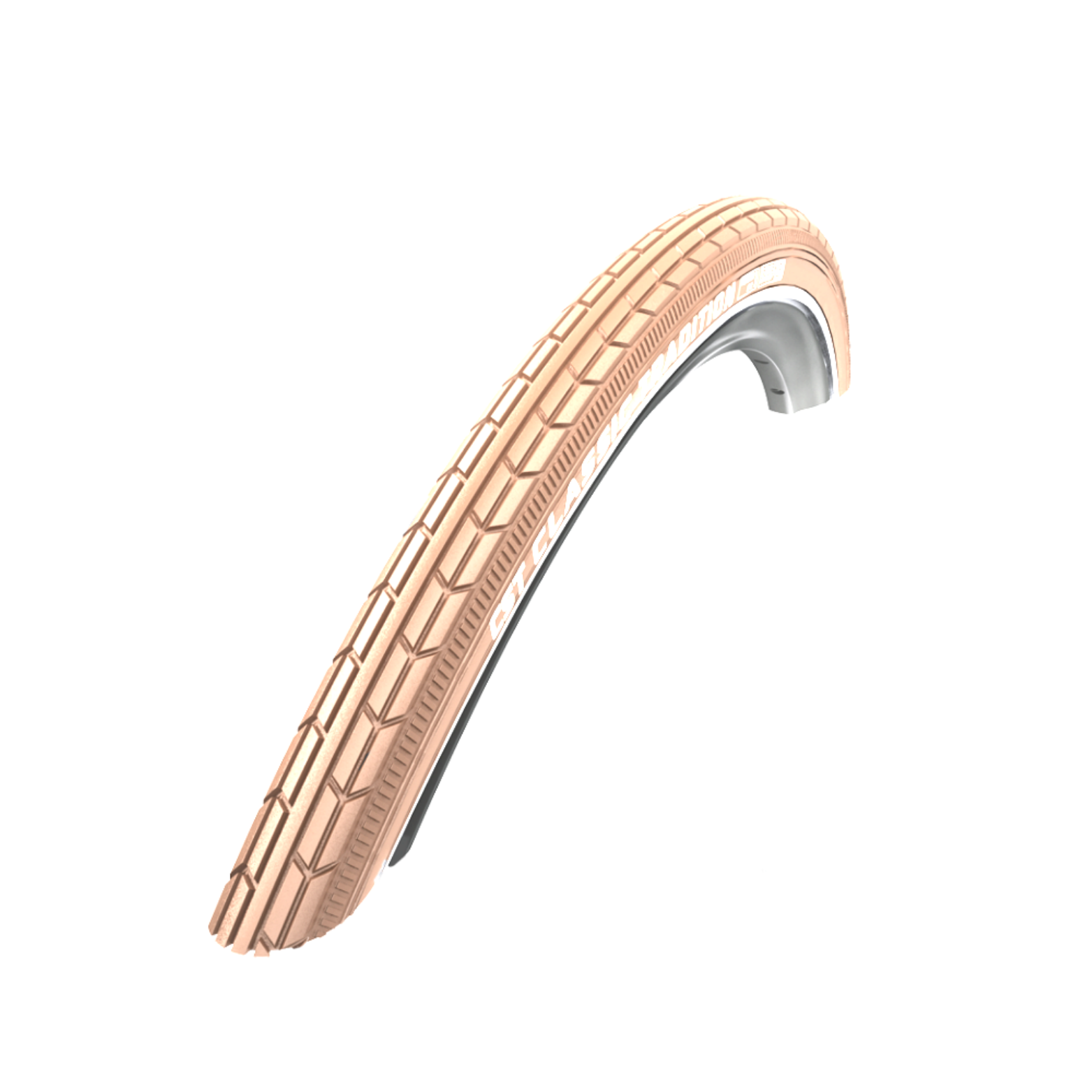 CST Classic Tradition (1mm anti-lek) Creme met reflectie. 28x1.75, ETRTO 47-622