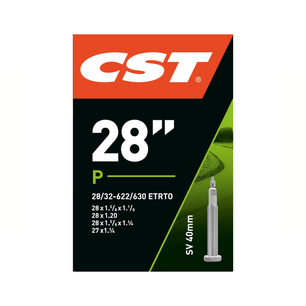 CST binnenband 28x1 5/8X 1 1/8, ETRTO  28/32-622/630, Ventiel Presta/Frans 40mm