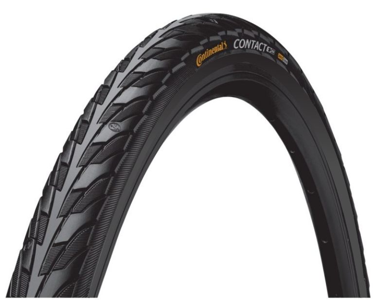 Continental Contact buitenband, Zwart,  28x1 5/8x1 3/8, ETRTO 37-622 (25km/h E-Bike approved)