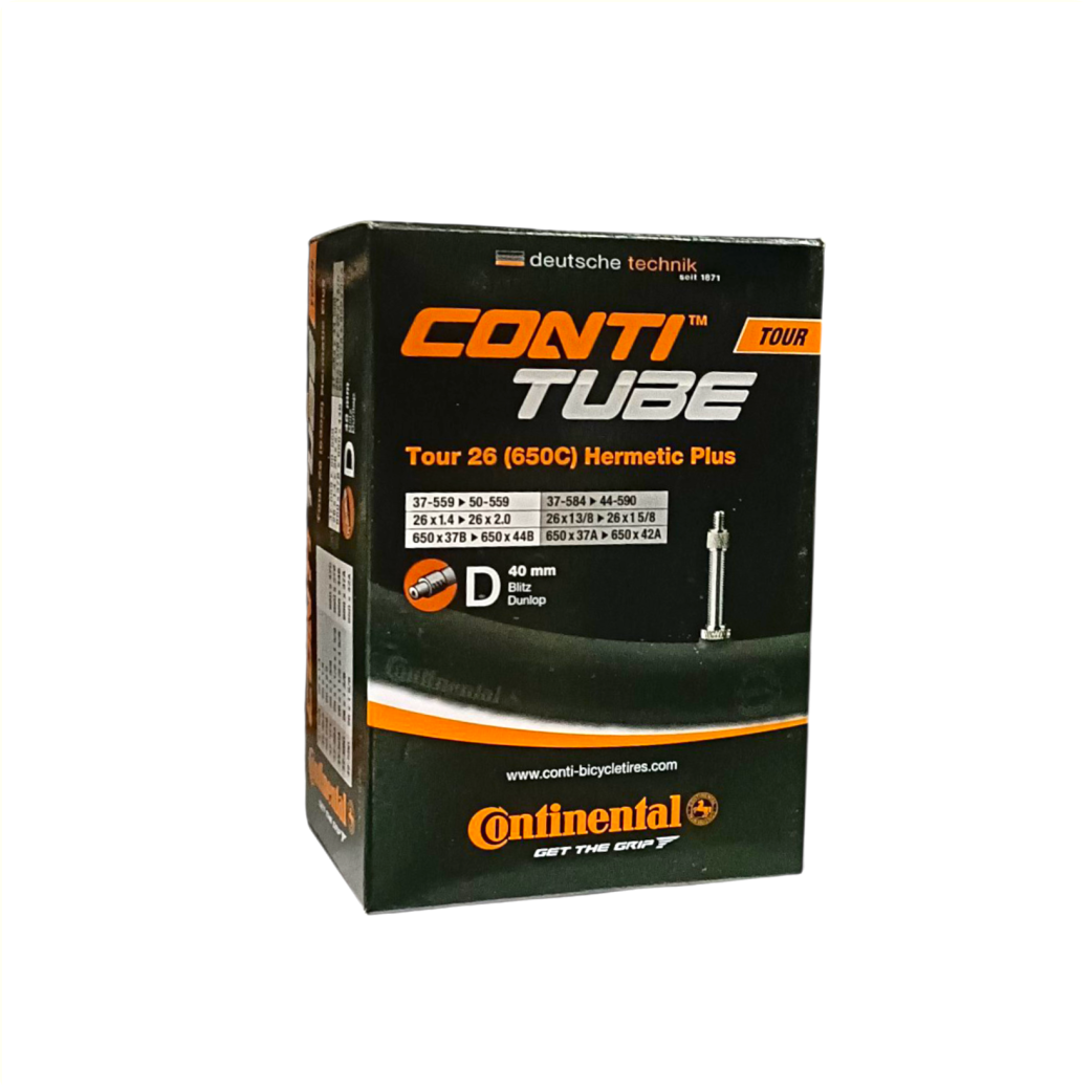 Continental Tour 26 Wide Hermetic plus binnenband, 26x1.75/2.5 , ETRTO 47/62-559. 54-584 40mm hollands ventiel