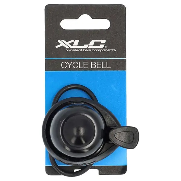 XLC Fietsbel Mini met Elastiek Zwart
