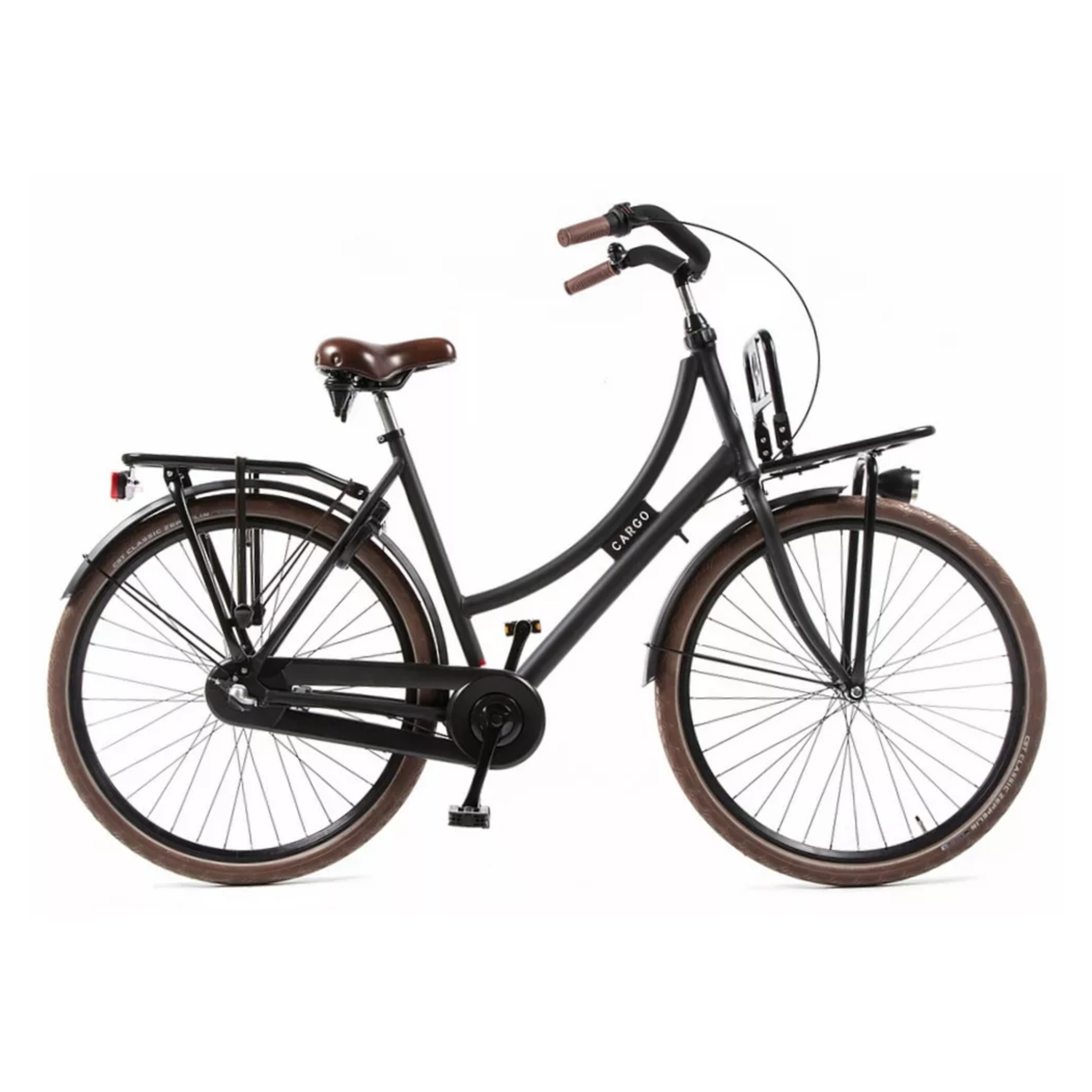 Avalon Cargo D57cm Shimano R3. Mat zwart