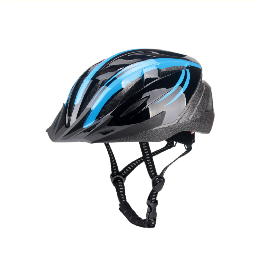 FALKX Helm, maat M 55-58cm blauw/zwart. Voldoet aan NEN-EN 1078:2012+A1:2012