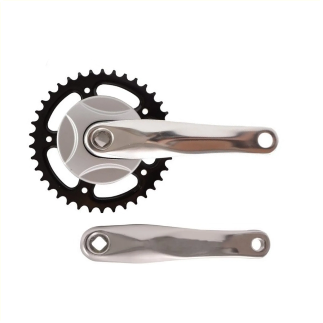 FALKX Silber crankstel 38T 1/8", 170mm zilver