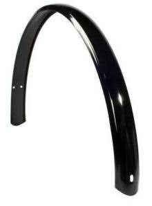 Spatbord, achter. zwart 28x1 5/8x1 3/8