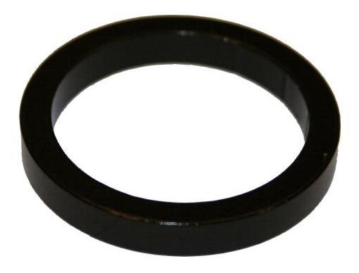 Balhoofd A-head vulring 1 1/8", hoogte 5mm. zwart, aluminium