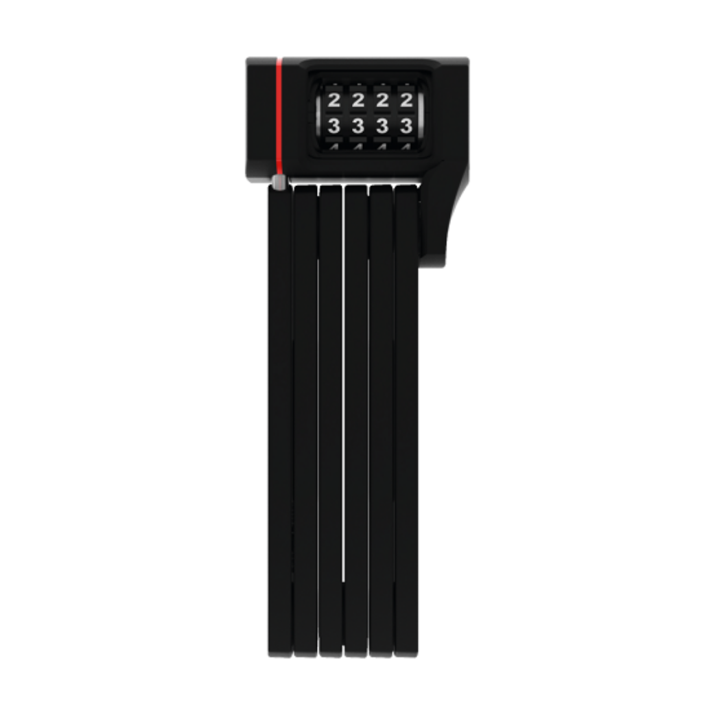 Abus Vouwslot Bordo Ugrip Combo 5700C/80 Sh (incl. slot houder) Zwart.