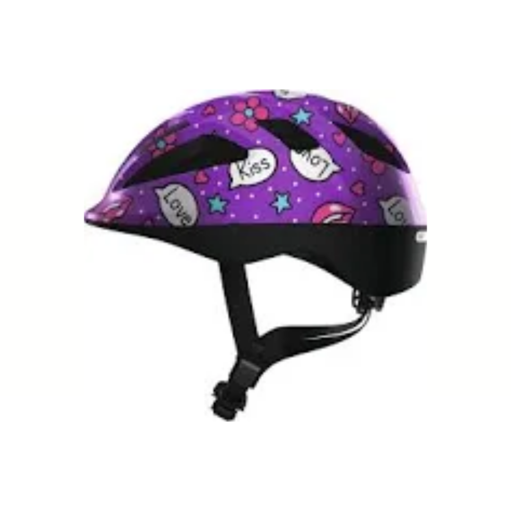 Abus Smooty 2.0 helm S (45-50cm) Paars