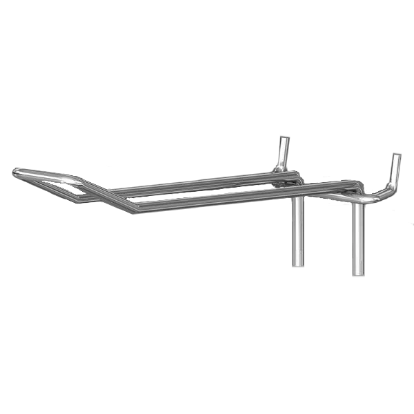 Tego haak dubbel gesloten L30cm steek 45 diam 4mm