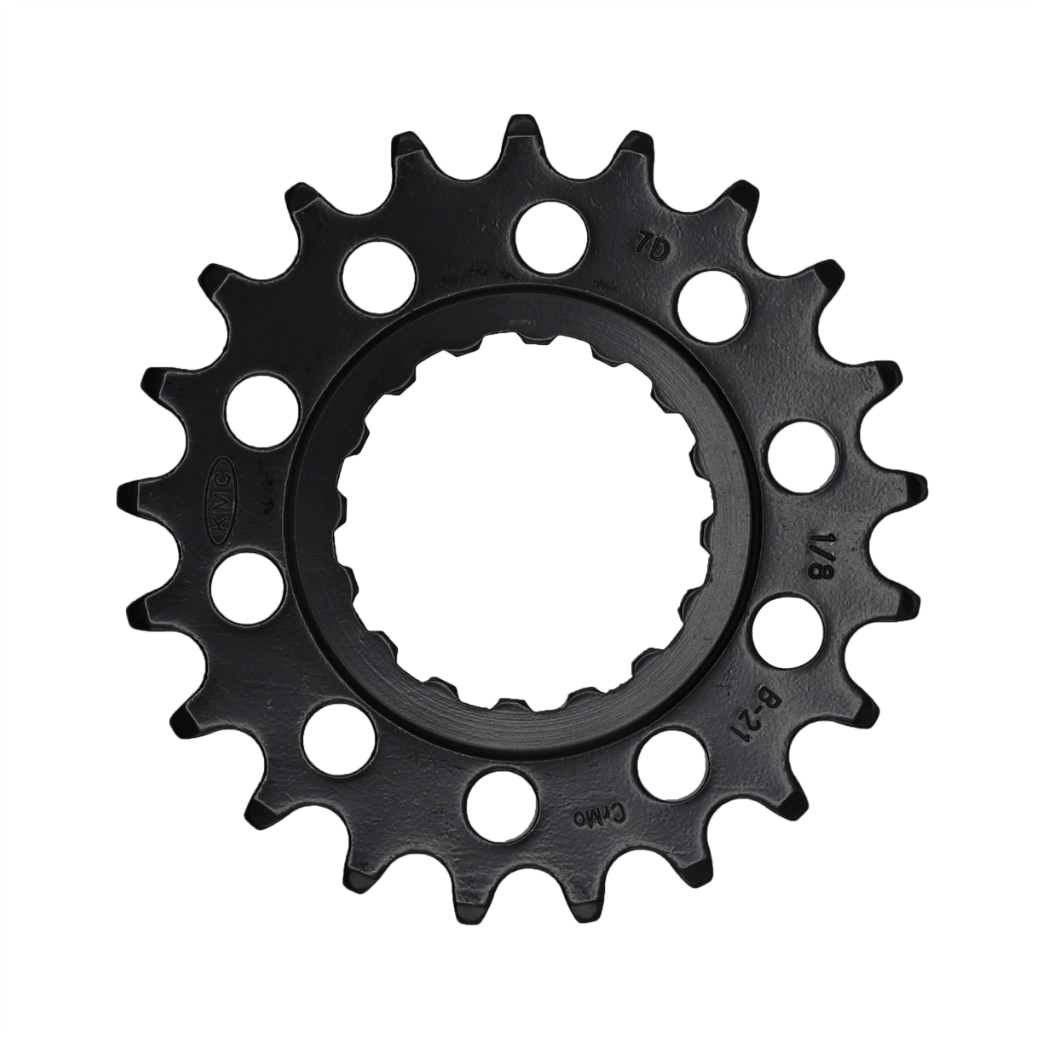 KMC tandwiel 21t, 1/2 x 1/8", Bosch GEN 2 motoren.