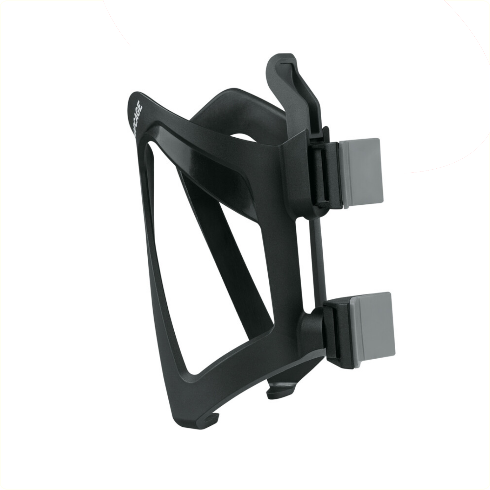 SKS Bidonhouder "Anywhere" met topcage, zwart