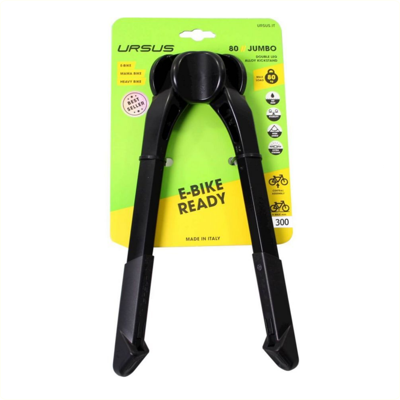 Standaard Jumbo Evo Ursus zwart 300mm