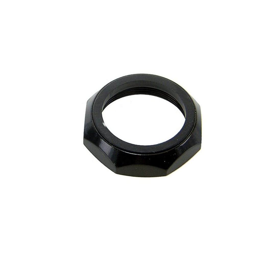 Balhoofdmoer 1" Zwart. Per 6