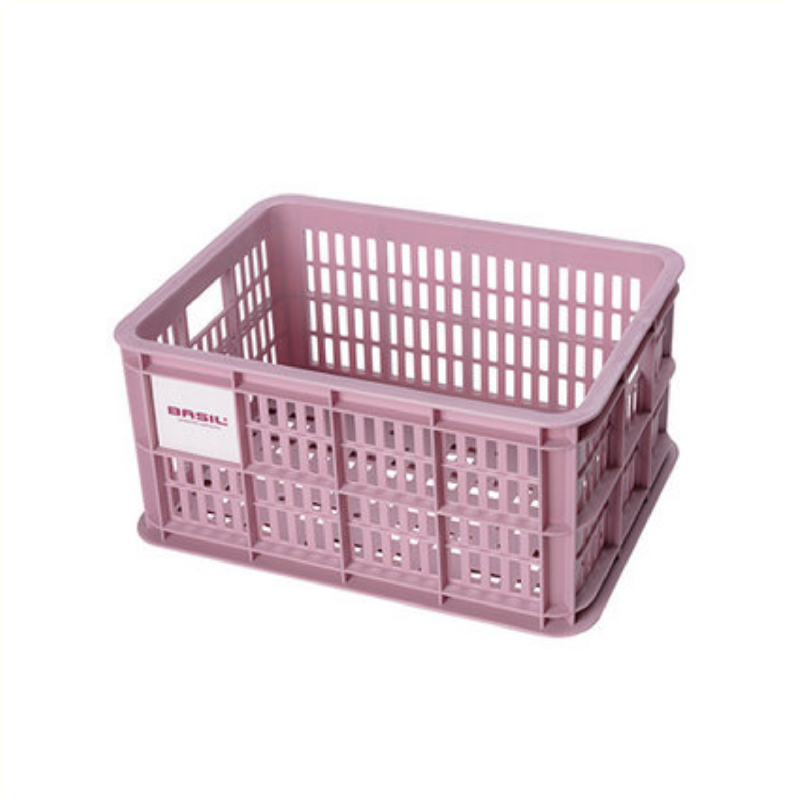 Basil fietskrat S 17.5 L Roze