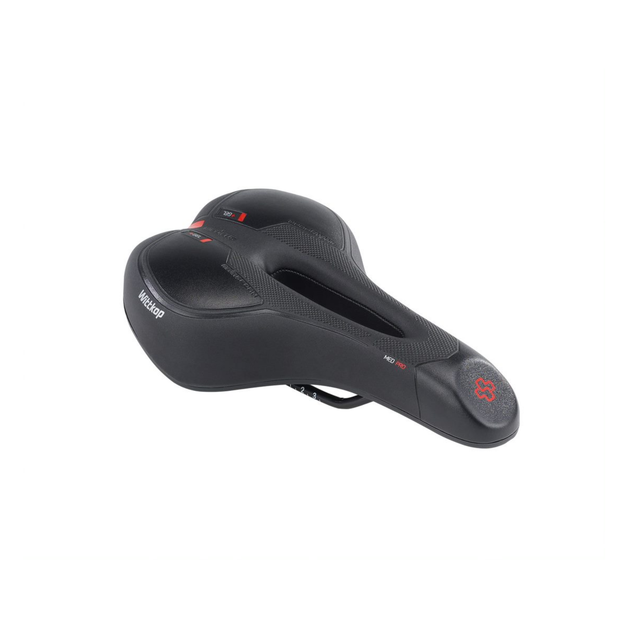 Wittkop Medicus Trekking 6.1 heren gel zadel. Zonder zadelstrop