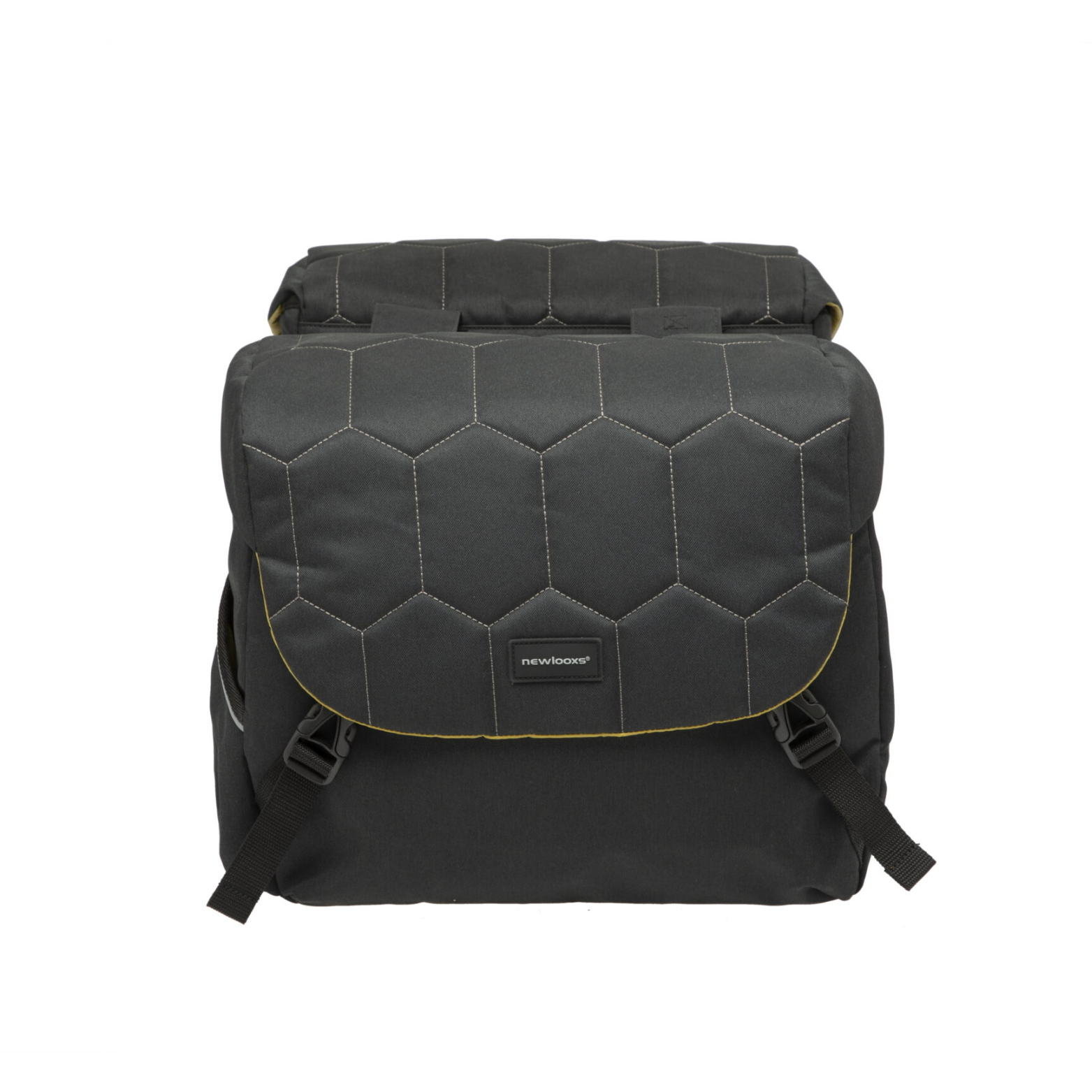 New Looxs Mondi Joy double dubbele fietstas 38L Zwart