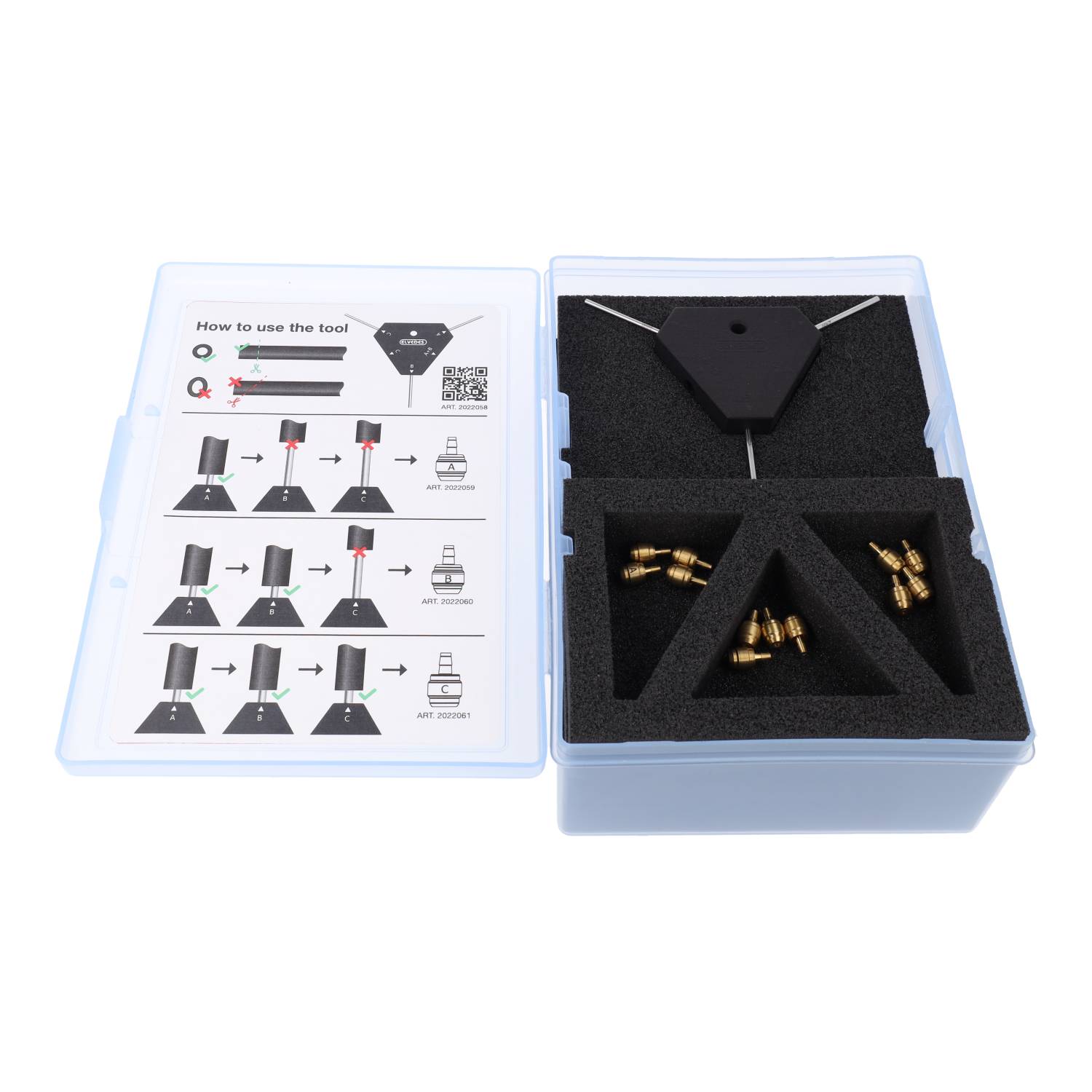 Elvedes Remleiding meet toolkit met universele inserts