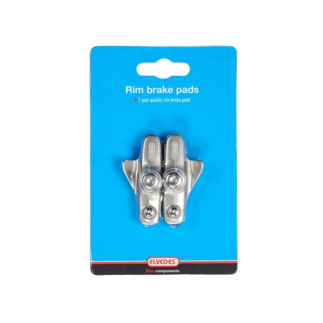 Elvedes race remblokken voor Shimano race velgremmen 55mm. Met aluminium catridge. per paar