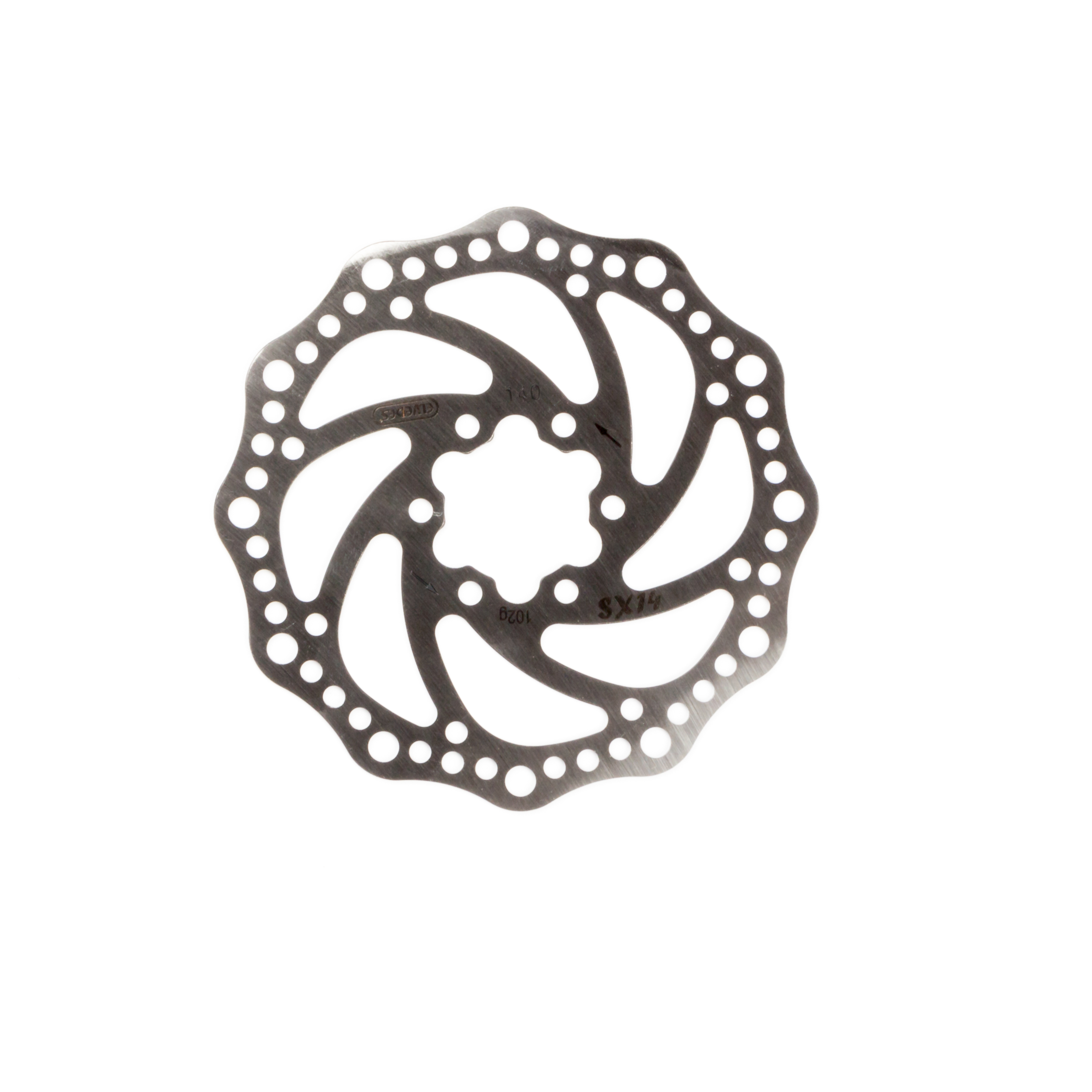 Elvedes SX rotor remschijf 140mm 6gaats
