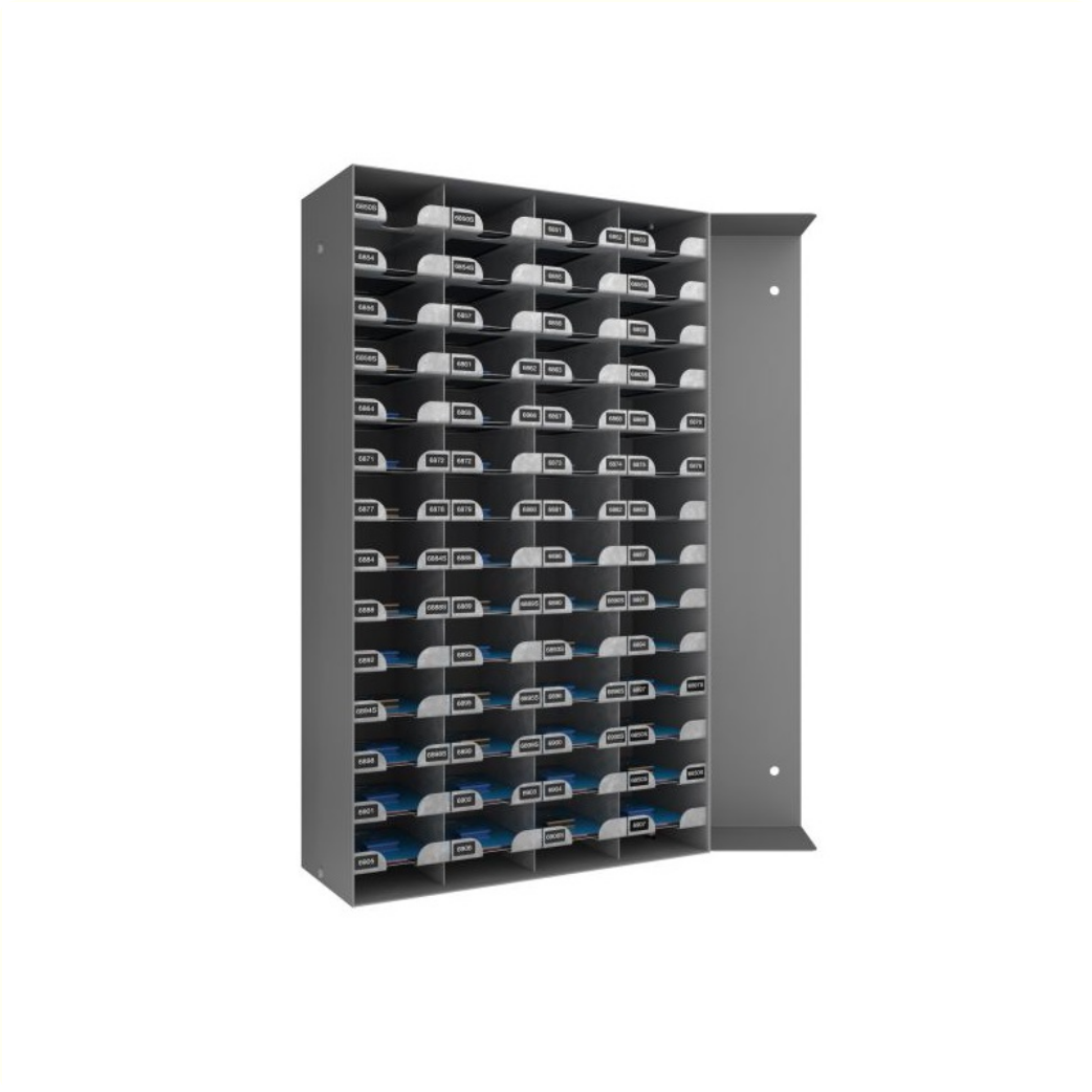Discovery schijfremblokjes display gevuld met 1 paar organische schijfremblokken uit het gehele assortiment