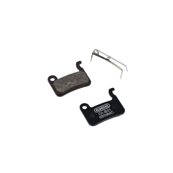 10 paar medium Metal/Carbon schijfremblokken voor Shimano BR-M535