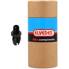 Elvedes 10 hevelverstellers M10 aluminium zwart