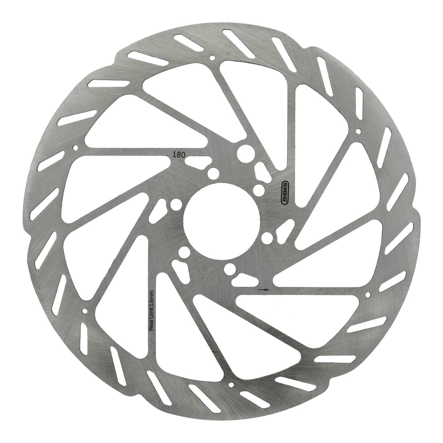 Elvedes Remschijf zesgats ø180 mm D=1.8 mm met sensor magnet