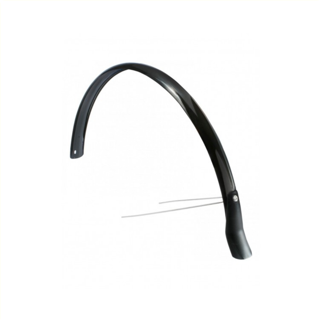 Eurofender Achterspatbord Snello 28 Inch 46mm Zwart