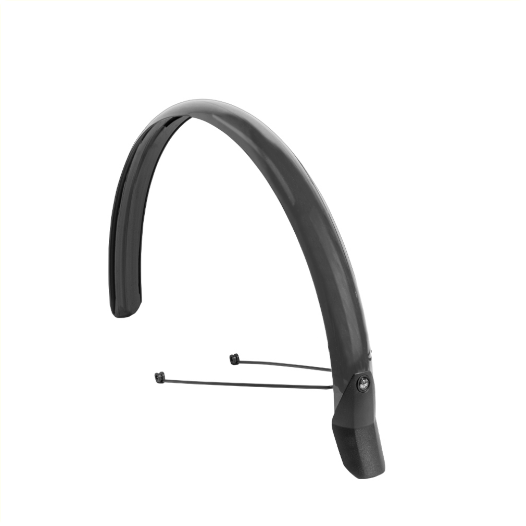 Eurofender Lampo Achterspatbord 28" 58mm Mat Zwart
