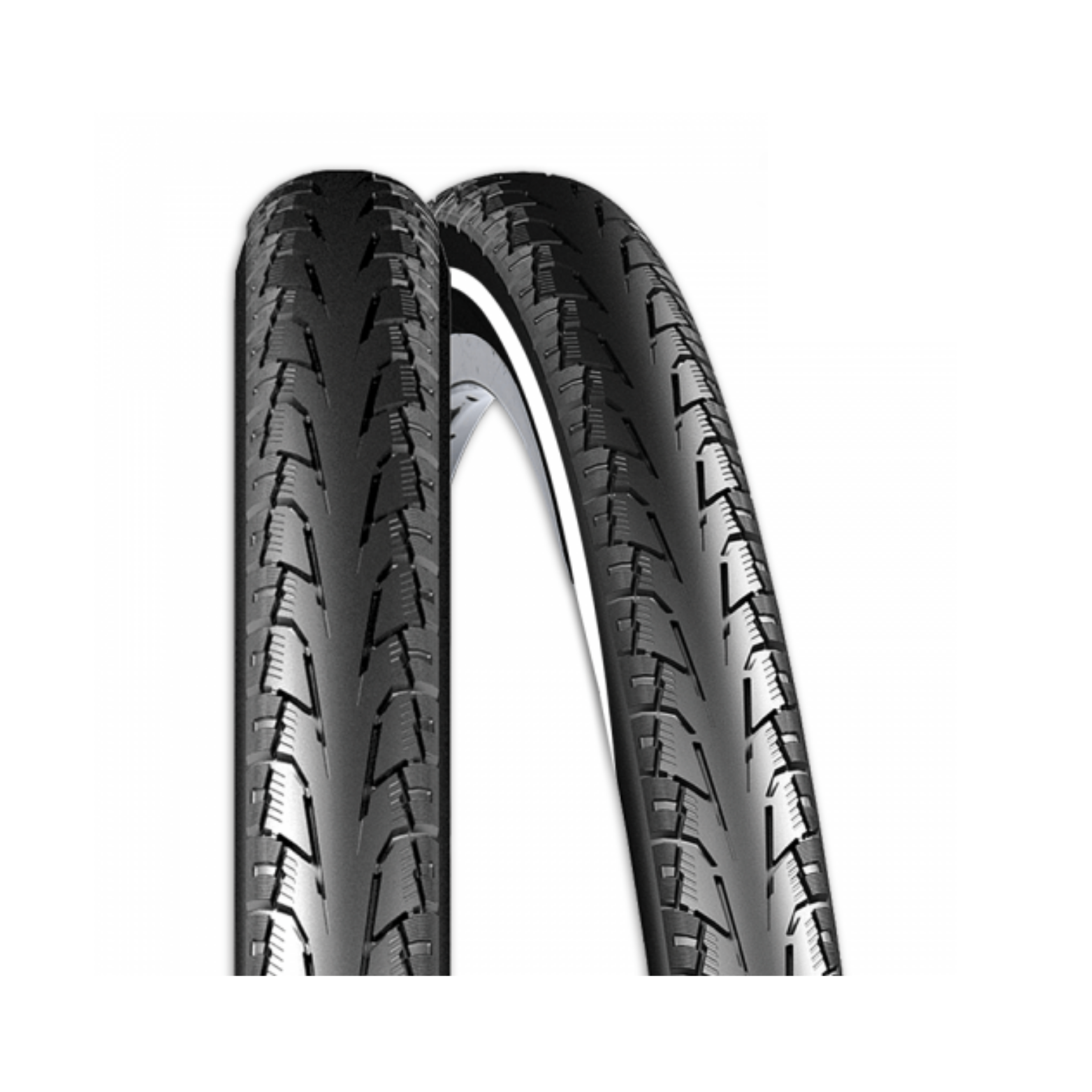 Rexway New Eclair (5mm Anti-lek) Zwart met reflectie 28x1 1/8 ETRTO 28-622