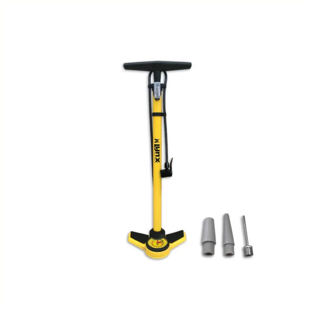 Lynx Cyclone Hogedrukpomp met manometer XL, geschikt voor alle ventielen.  Max 11 bar