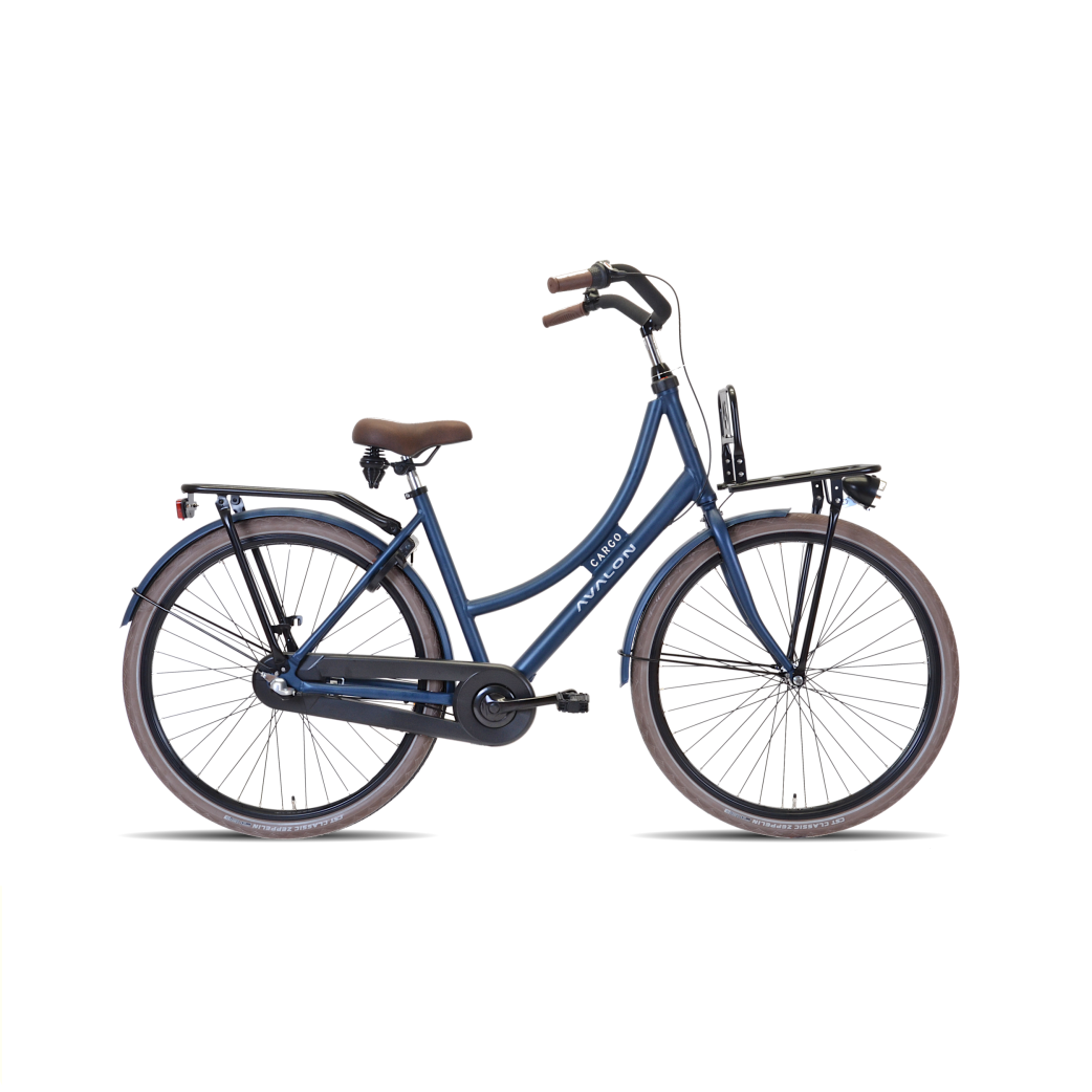 Avalon Cargo D57cm Shimano R3. Mat blauw