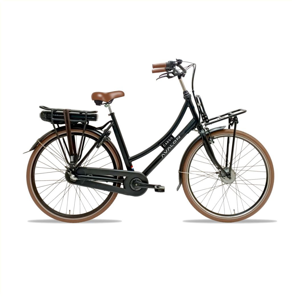 Avalon E-Cargo N7 D56cm Zwart Mat, Disc. 2026 model