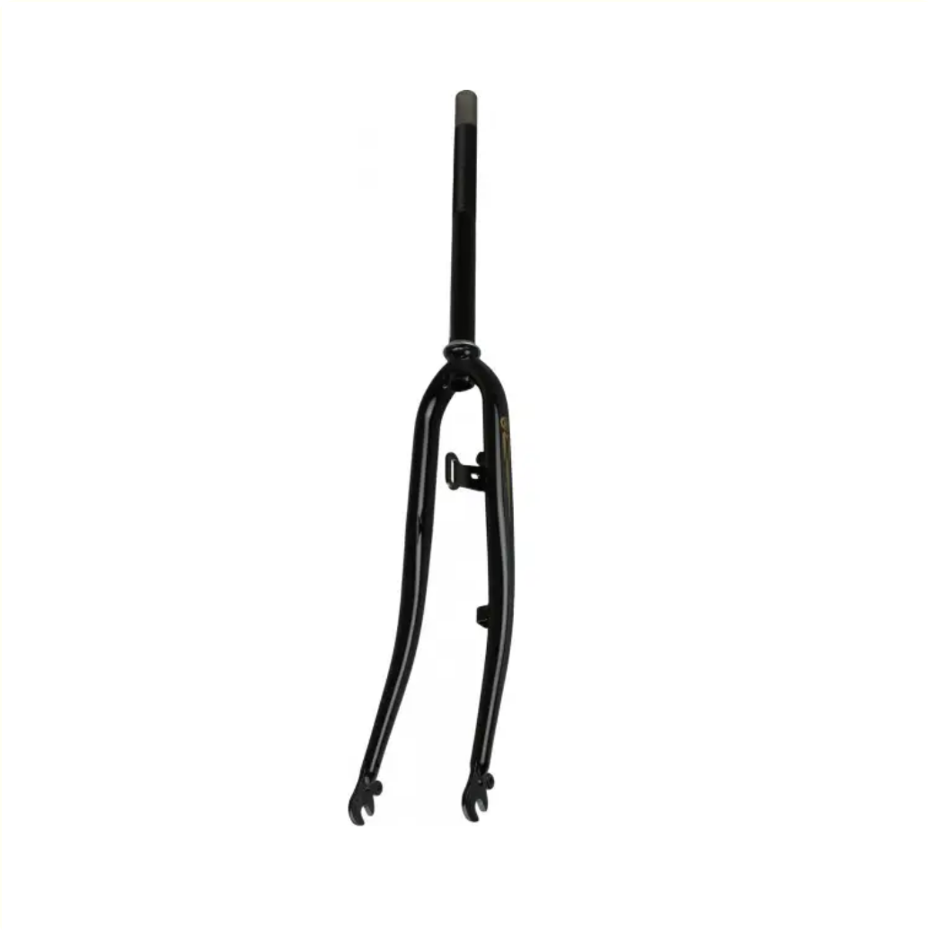 Voorvork 28x1 1/2 UniCrown zwart met dynamohaak en remnok. 1 inch
