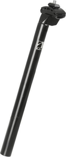 Zadelpen ATB 350mm 25.4 zwart