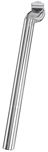 Zadelpen ATB 350mm 25.4 zilver